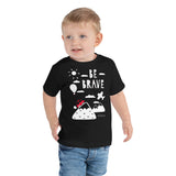 Toddler Doodles T-Shirt - The Brave - Zebra High Contrast Apparel and Clothing for Parents and Kids