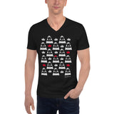 Men's Doodles T-Shirt - The Bears - Zebra High Contrast Apparel and Clothing for Parents and Kids